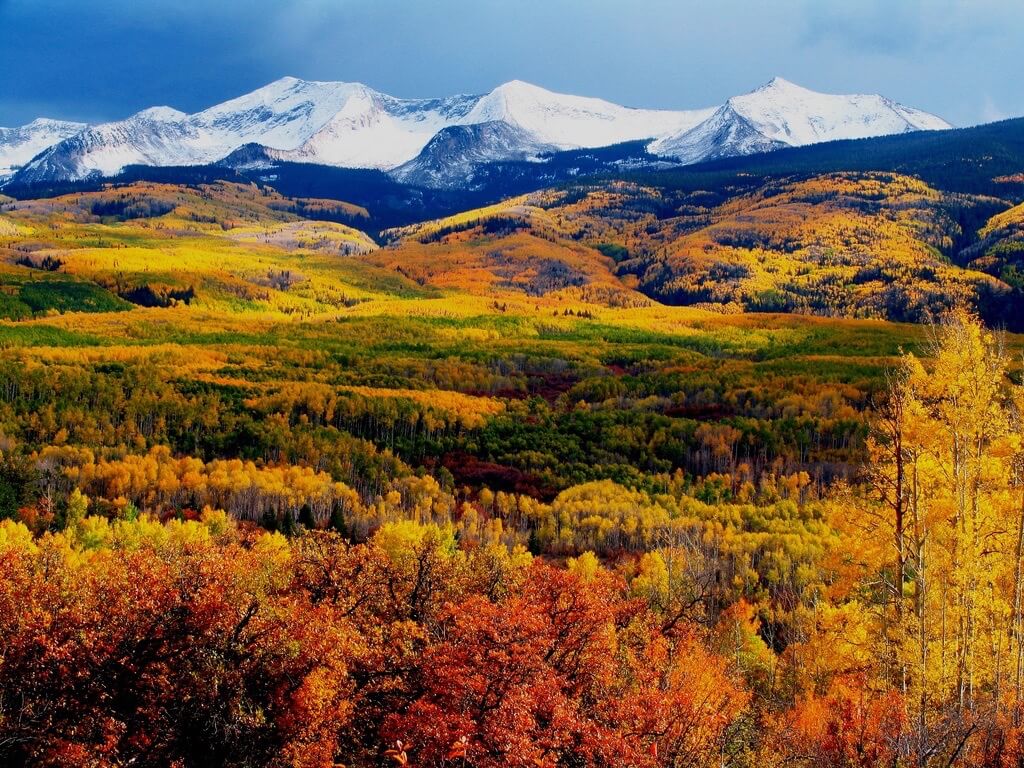 mellowrapp - Autumn Mountains. Crested Butte mountains in full autumn colors.