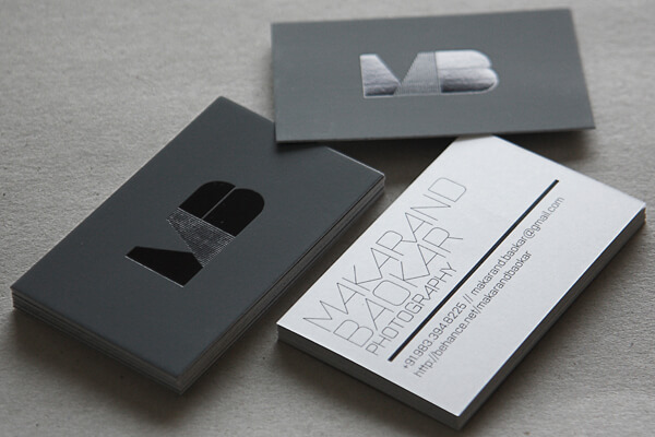 photographer business cards