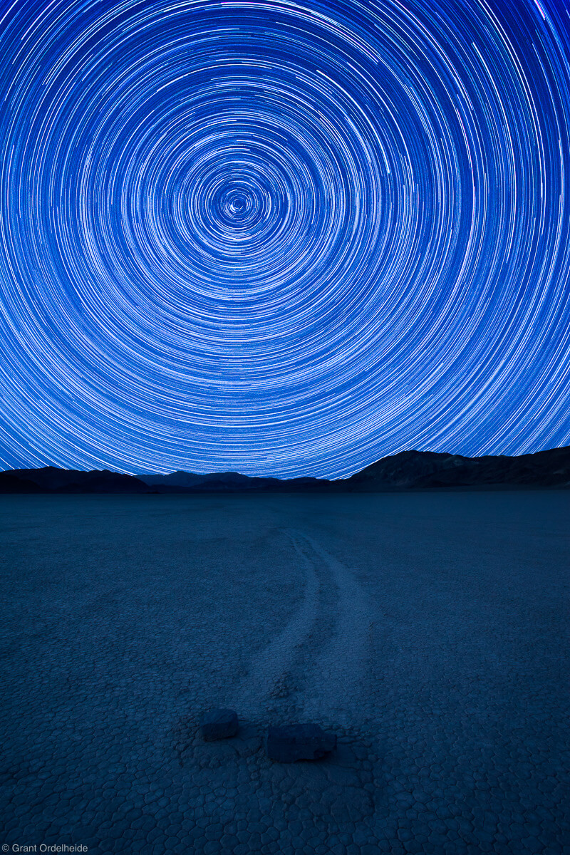 Death Valley Star Trails