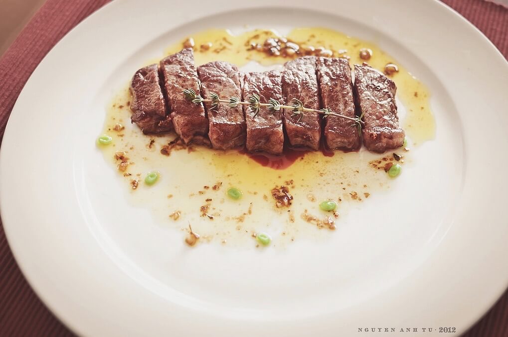 Anh Tu Nguyen - Rump Steak with Steak sauce