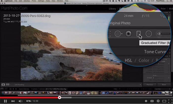 How to Use Graduated Filter in Lightroom