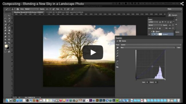 Blending a New Sky in a Landscape Photograph