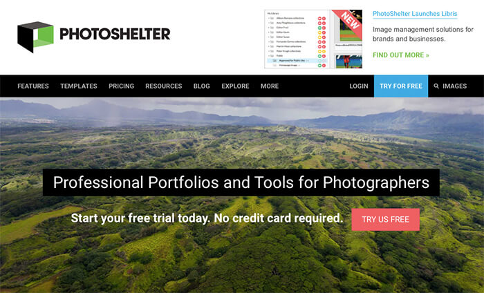 PhotoShelter screenshot