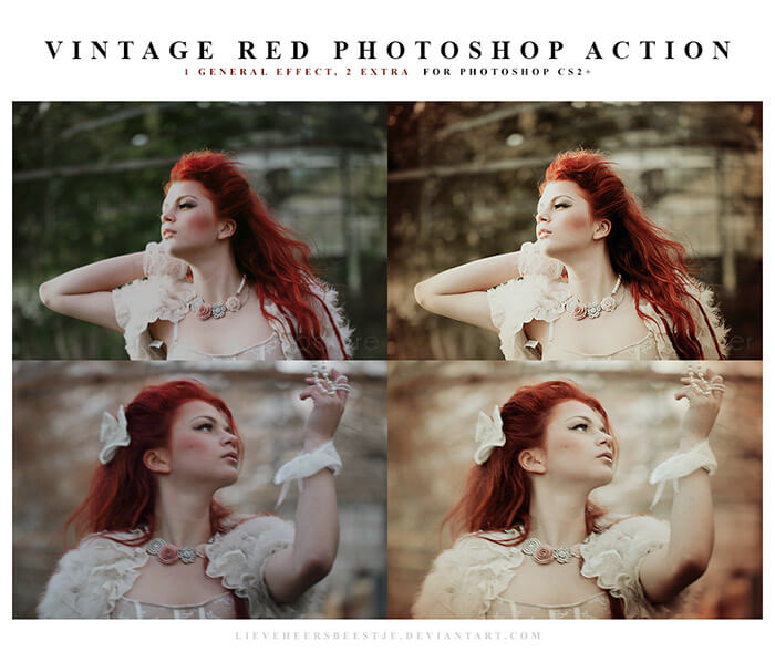 Vintage Red Action
