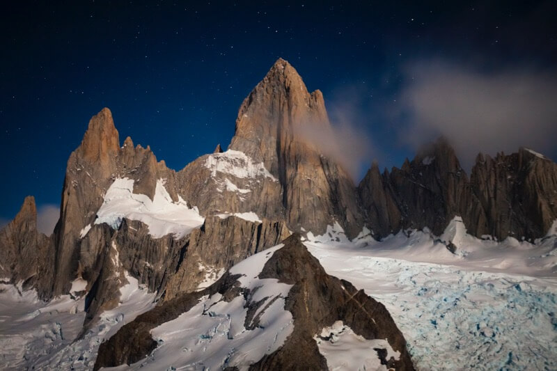 Stars over Fitzroy - Grant Ordelheide