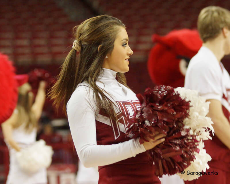 Gary Griggs — University of Arkansas Razorbacks vs University of Florida Basketball (Cheerleader)