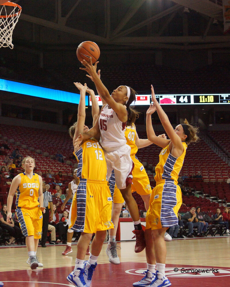 Gary Griggs — University of Arkansas Basketball vs South Dakota State