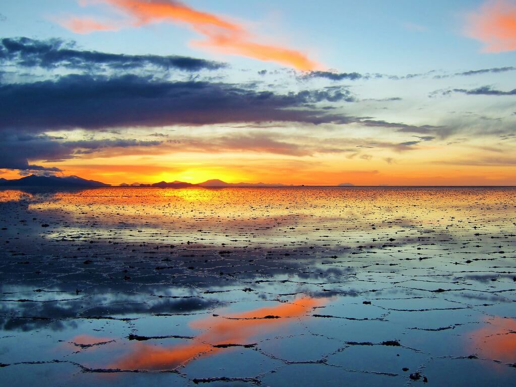 Mike - Sunset at Salar de Uyuni