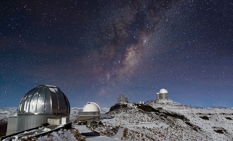 Milky Way over Snowy La Silla