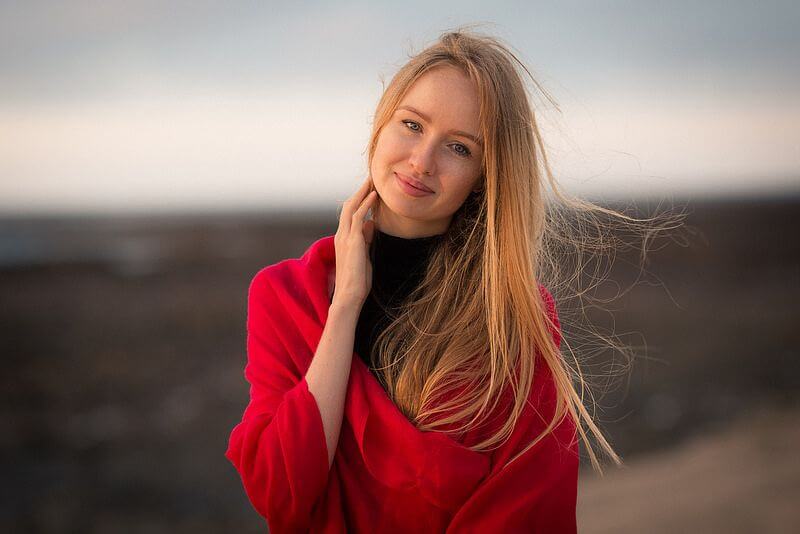 beach portrait