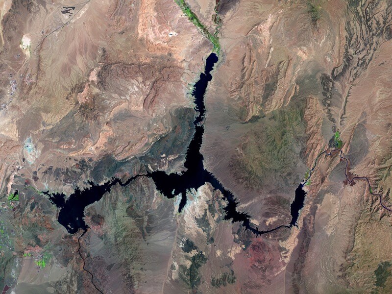 Lake Mead water loss after