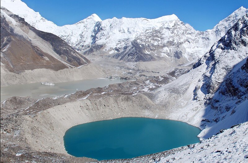 Nepal's Imja Glacier melt after