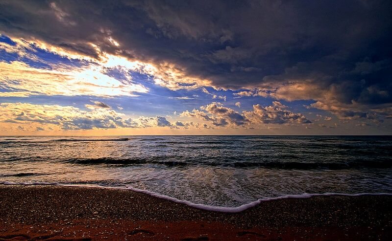 beach sunrise