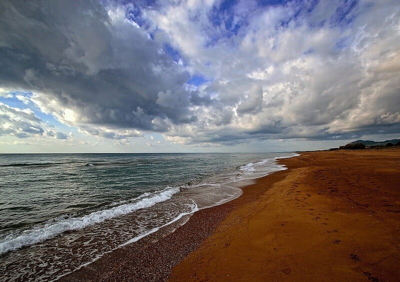 Grey Skies beach