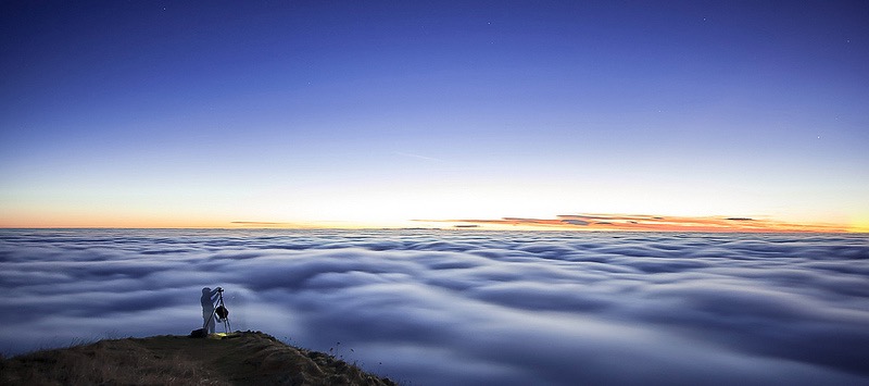 Philippe ABOULIN - photographer above clouds