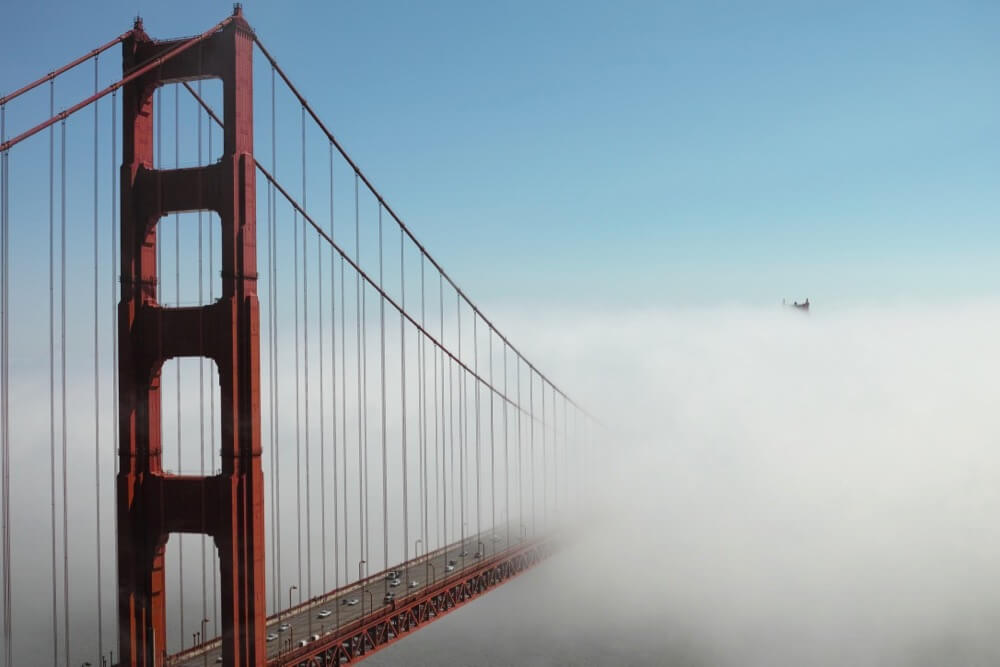 Jun Seita - Into the Fog, Golden Gate Bridge