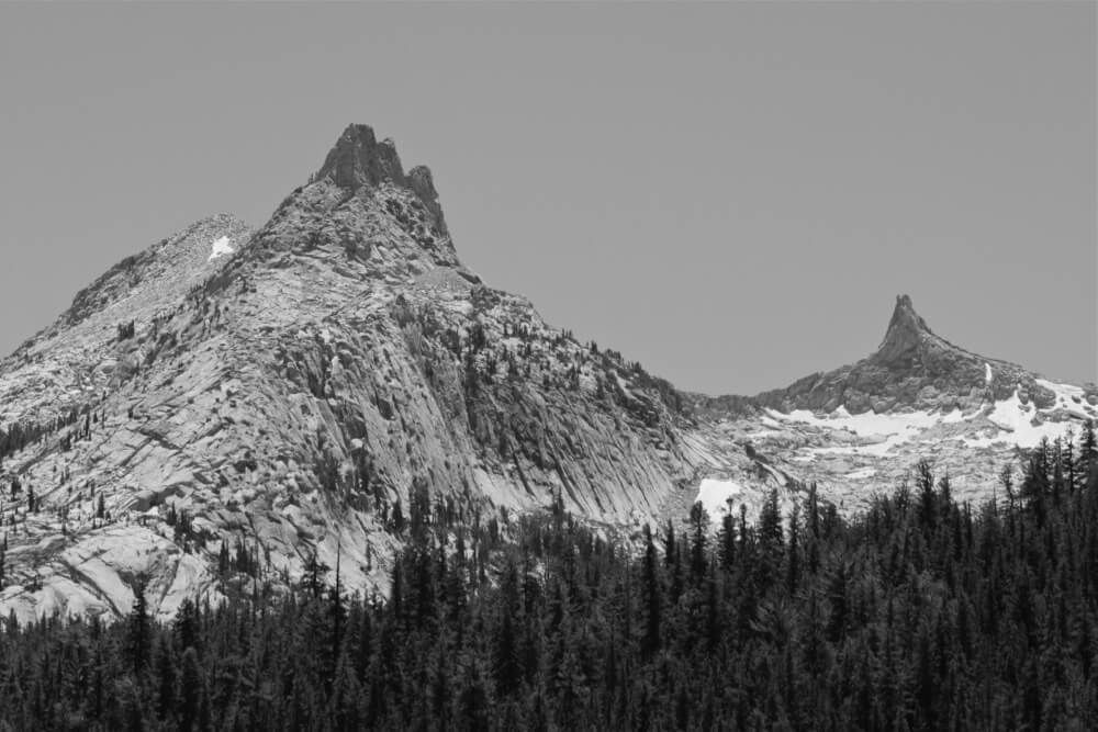 Roy Luck - Cathedral Peak above Tuolumne Meadows