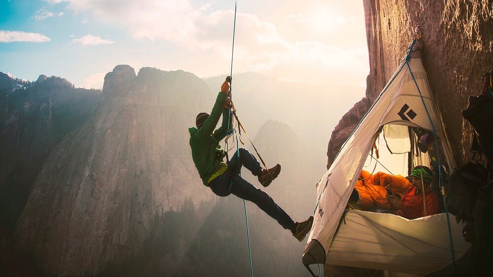 Sekgei - Tommy Caldwell free climbing El Capitan's Dawn Wall