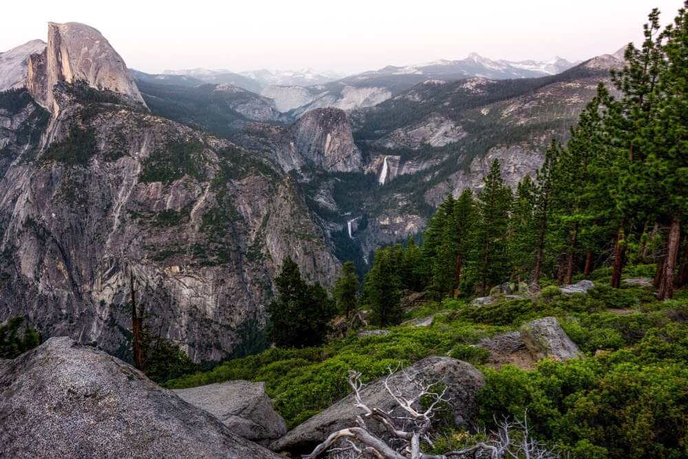 Nick Mealey - Bird's Eye, Yosemite from Glacier Point, Yosemite National Park.