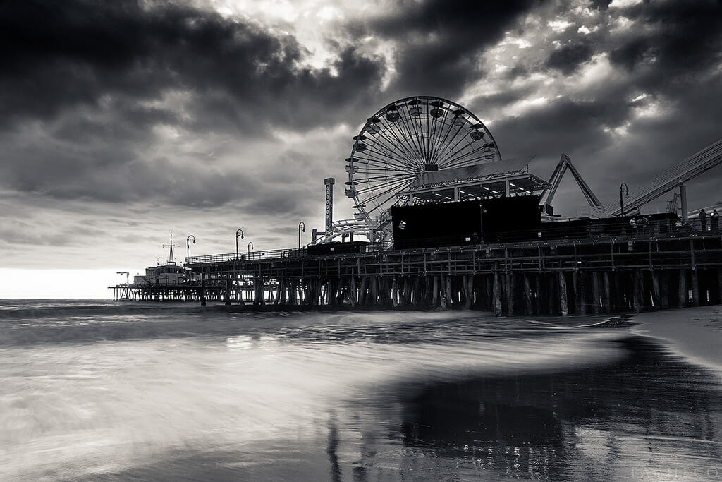 Pacheco - Santa Monica Pier - Santa Monica Ca - while supa moon waitin