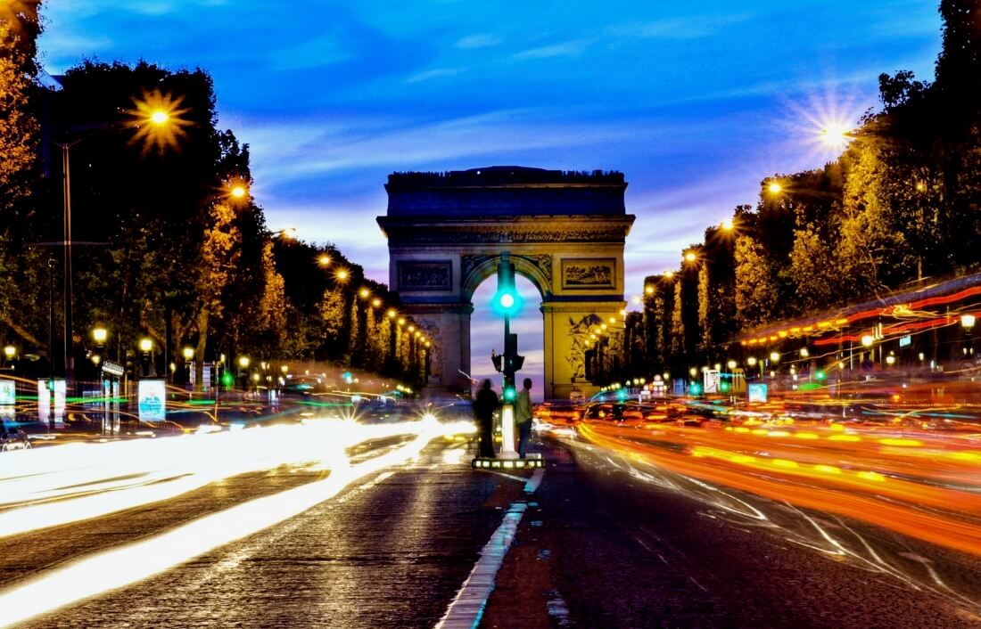 Khairul Abdullah - paris_arc de triomphe at dusk