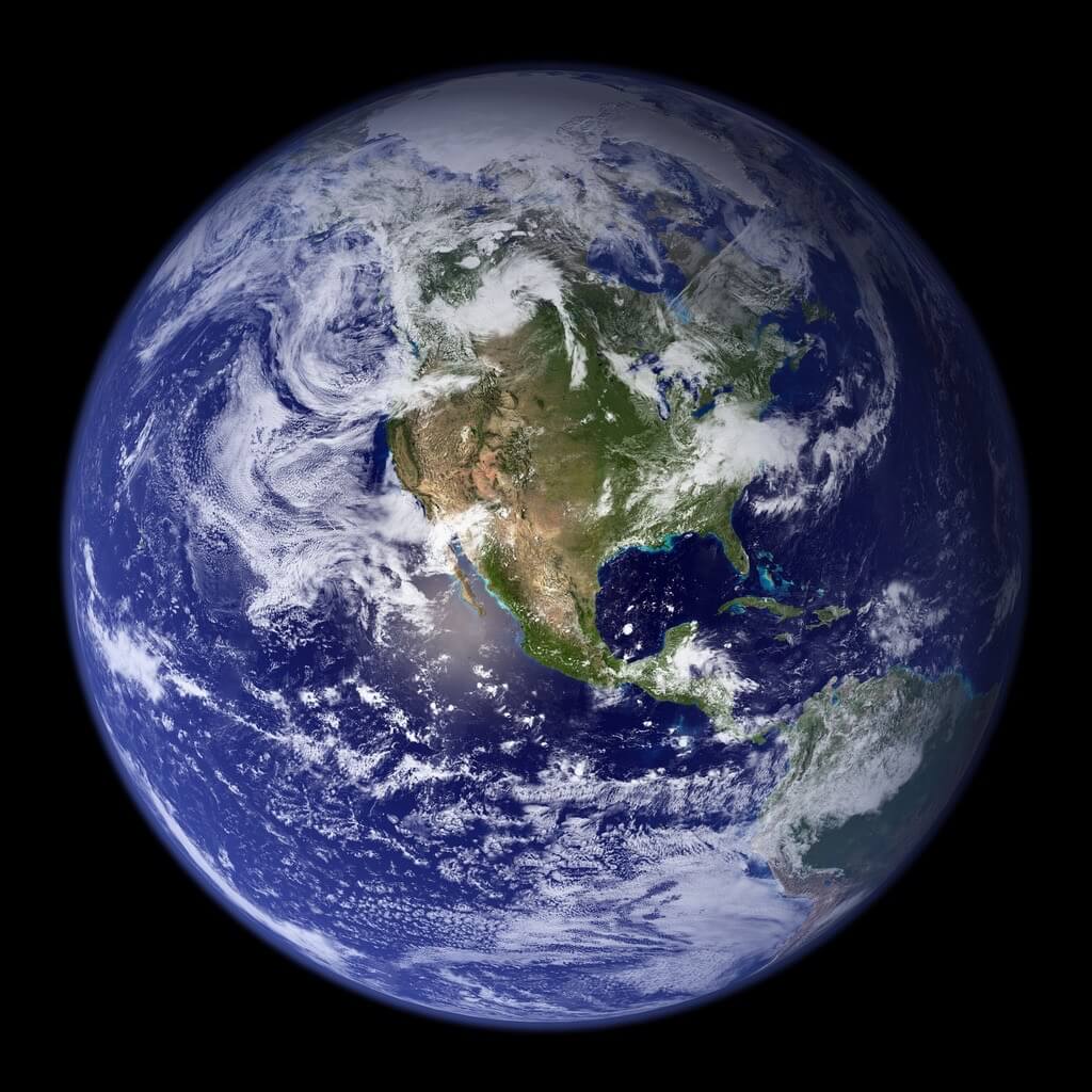 Earth Blue Marble 2002