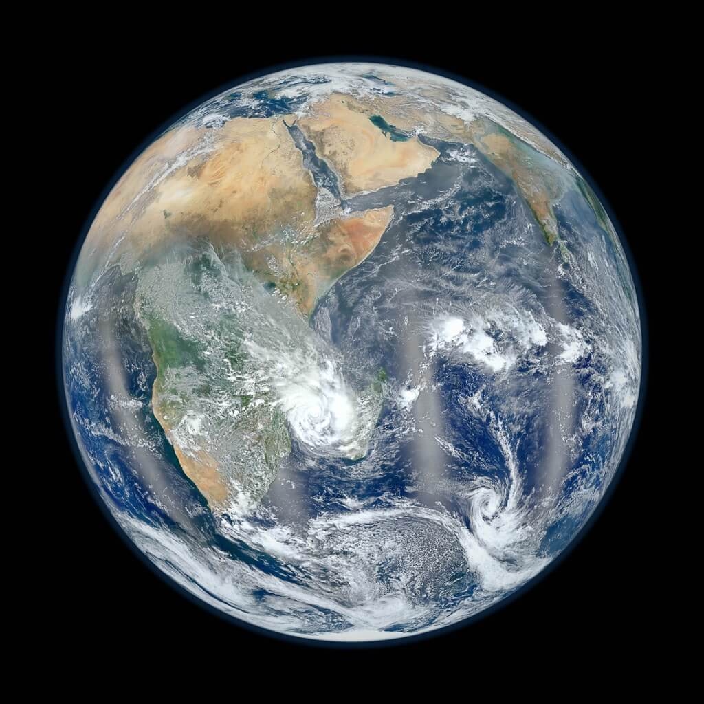 Earth's Eastern Hemisphere - Blue Marble 2012