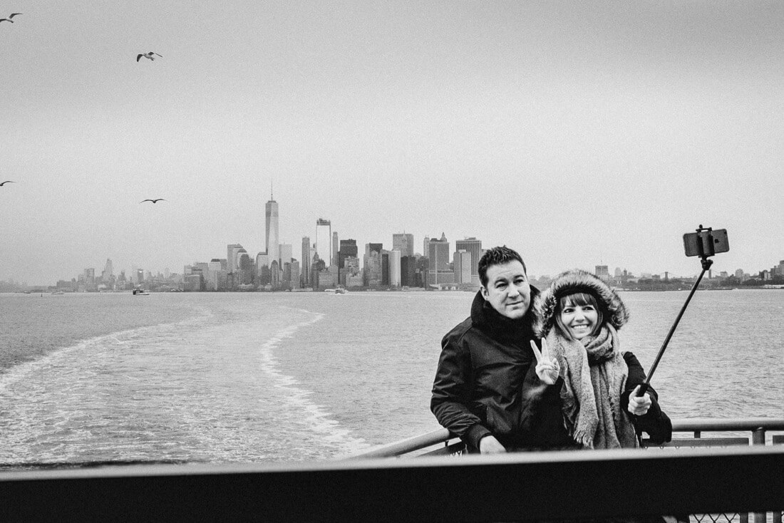 tourists in nyc