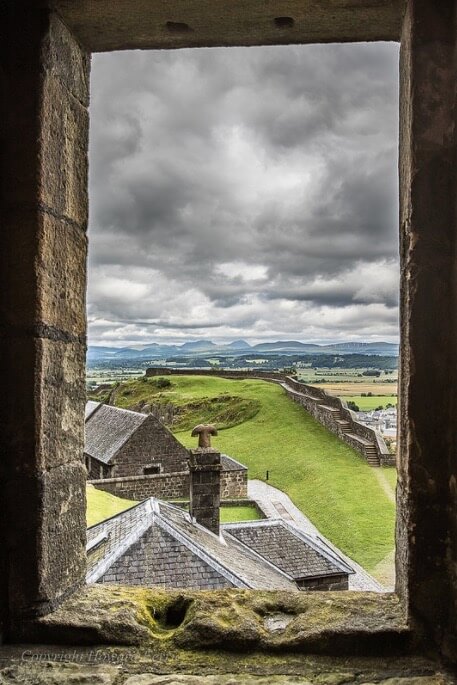 Howard Ferrier - Overlooking Stirling Castle