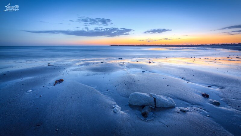 Marco Bergner - Blue Hour Helgoland/Düne