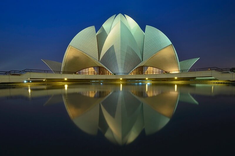 Nimit Nigam - Blue Hour Lotus Temple