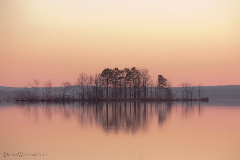 golden hour landscape