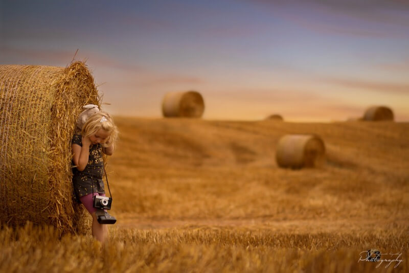 hay bales