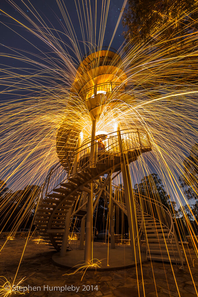 Stephen Humpleby light painting