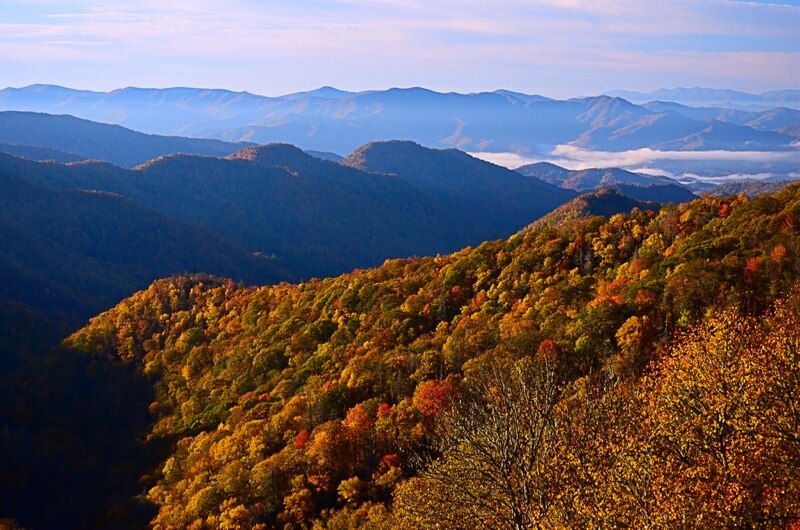 John Collins - Fall at Newfound Gap Overlook