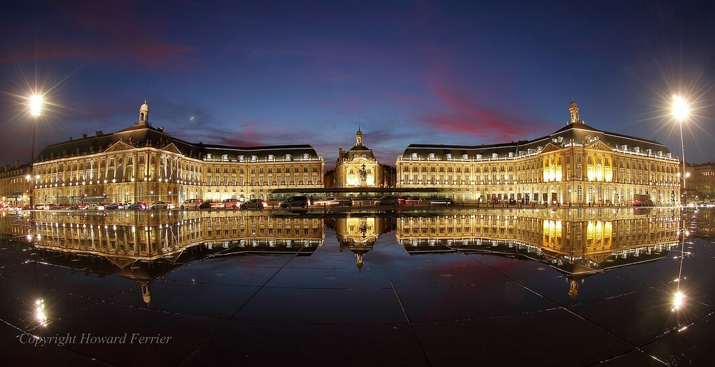 Howard Ferrier Place de la Bourse in Bordeaux