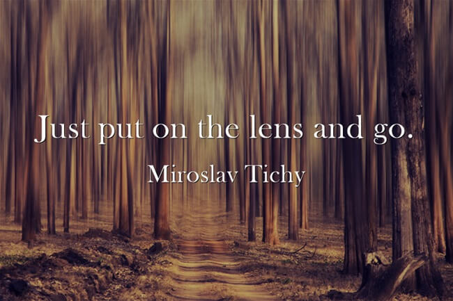 photography quote miroslav tichy