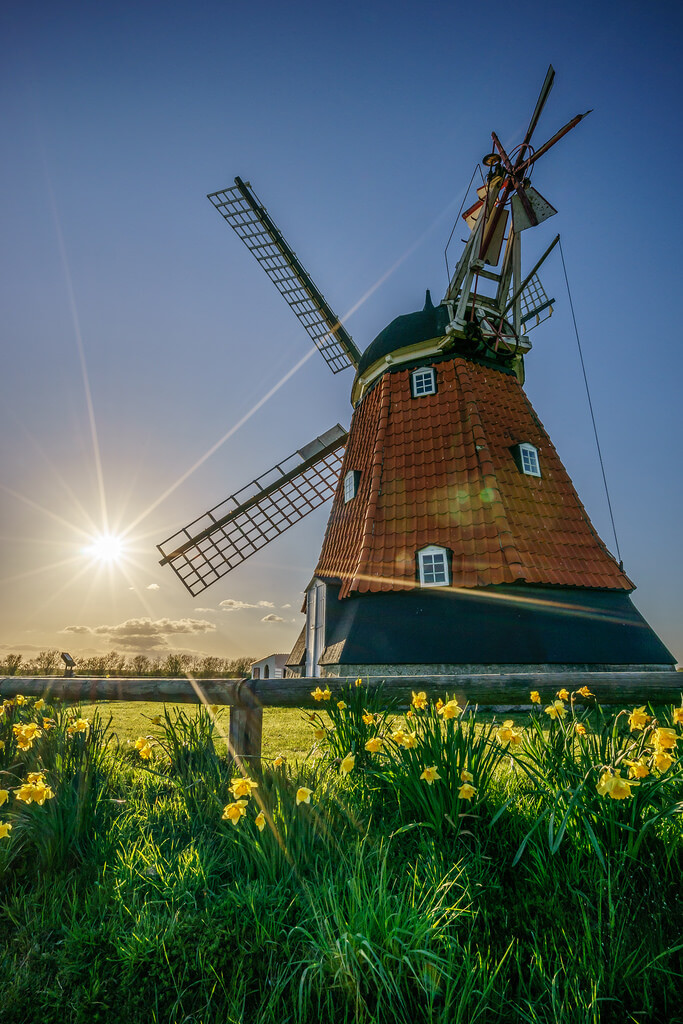 Giuseppe Milo - Bjerre windmill, Stenderup, Denmark - Travel photography