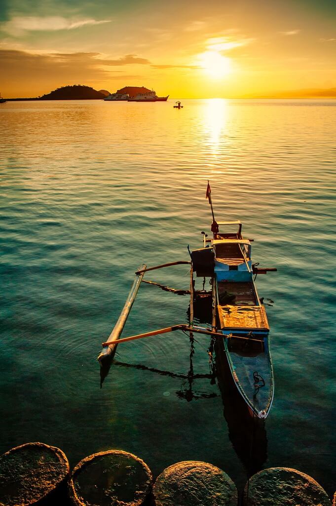 Ahmad Syukaery - Sunrise at Poto Tano, Sumbawa