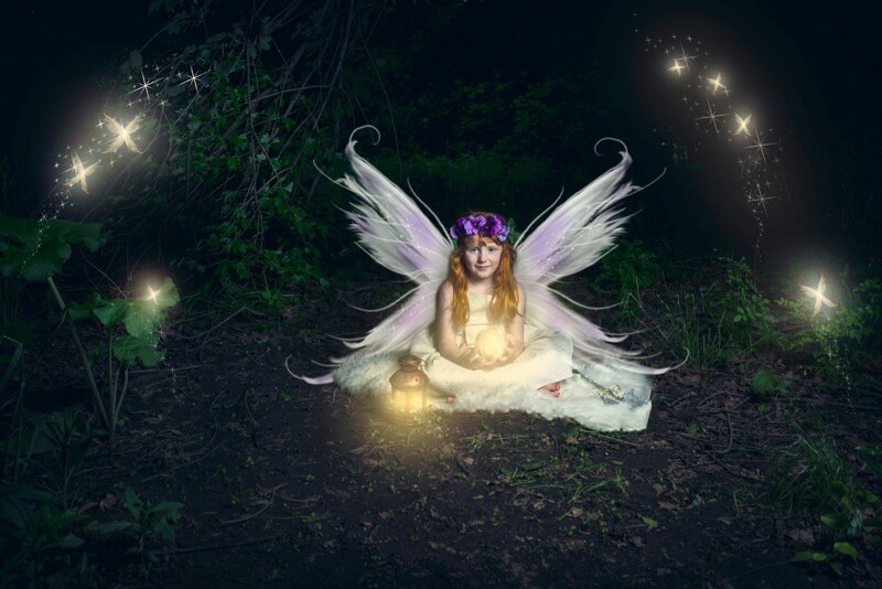 fairy photo shoot