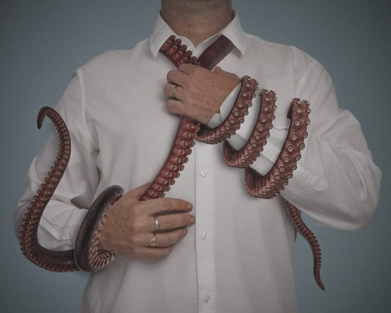 Ciaran Magee octopus necktie