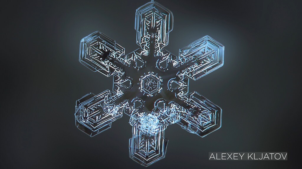 NASA Goddard Space Flight Center - Macro Snowflake