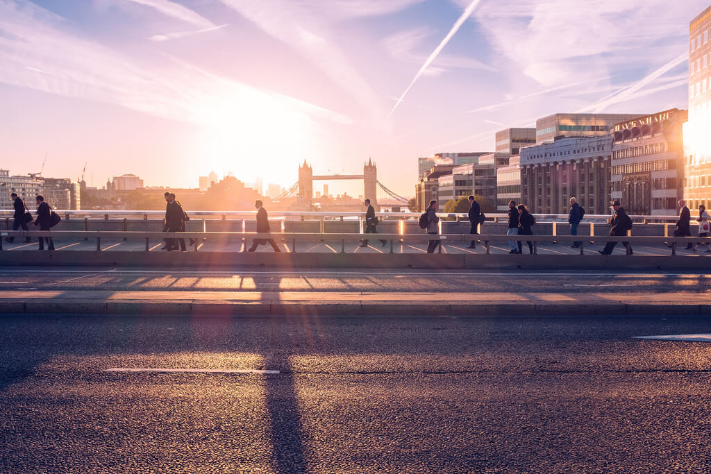 Sunrise, London Bridge