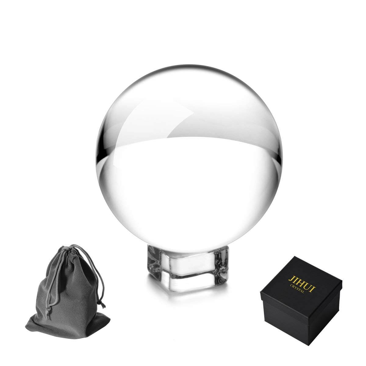 JIHUI Clear Crystal Ball 60mm