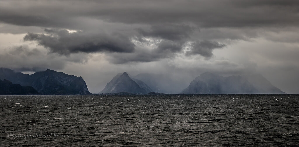 Howard Ferrier - storm Lofoten Islands