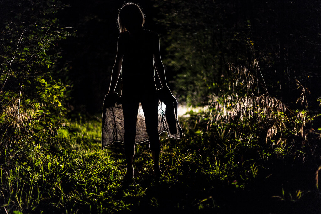 Wendelin Jacober - Night photography portrait