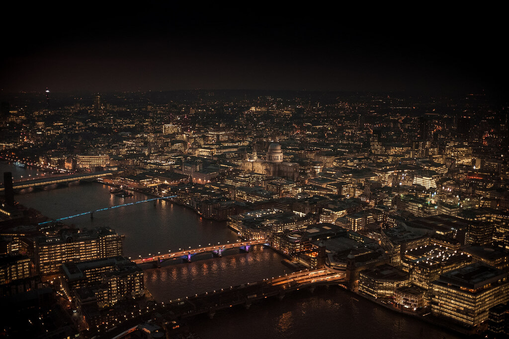 St Pauls at night photography