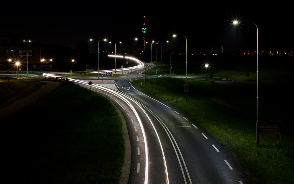 Tomasz Baranowski - Lelystad at night