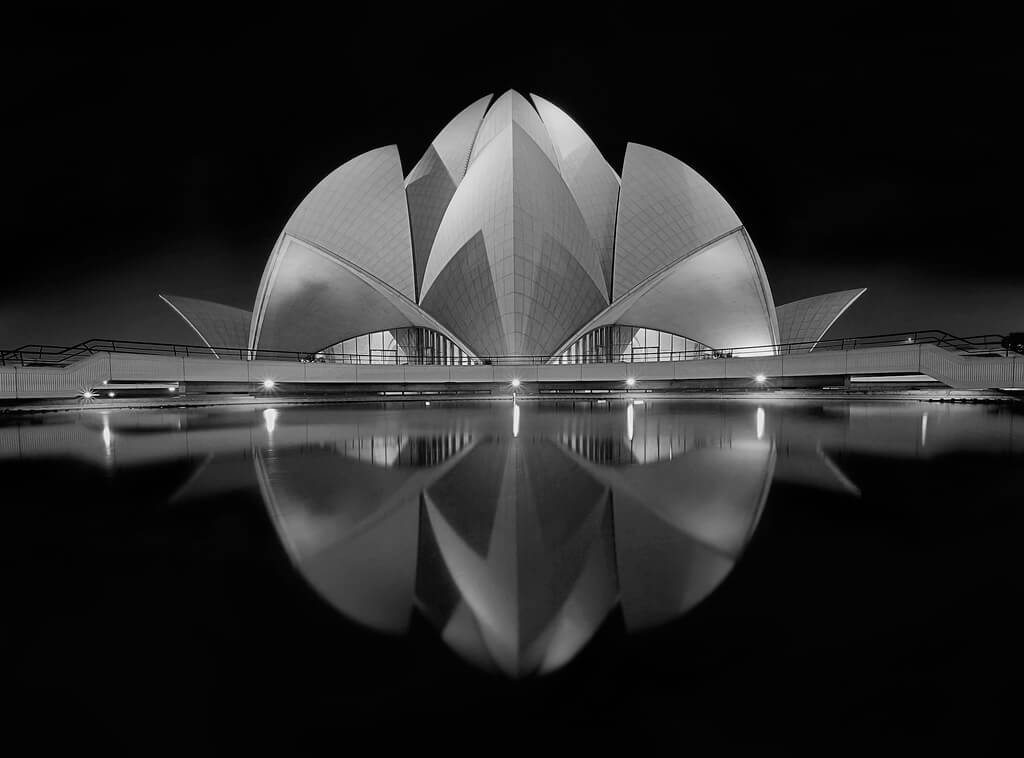 Nimit Nigam - Night Lotus Temple New Delhi