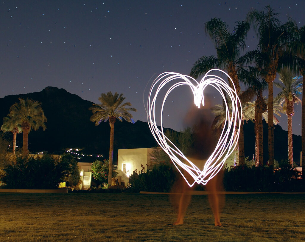 Devin Roberts - Here is a Heart light painting